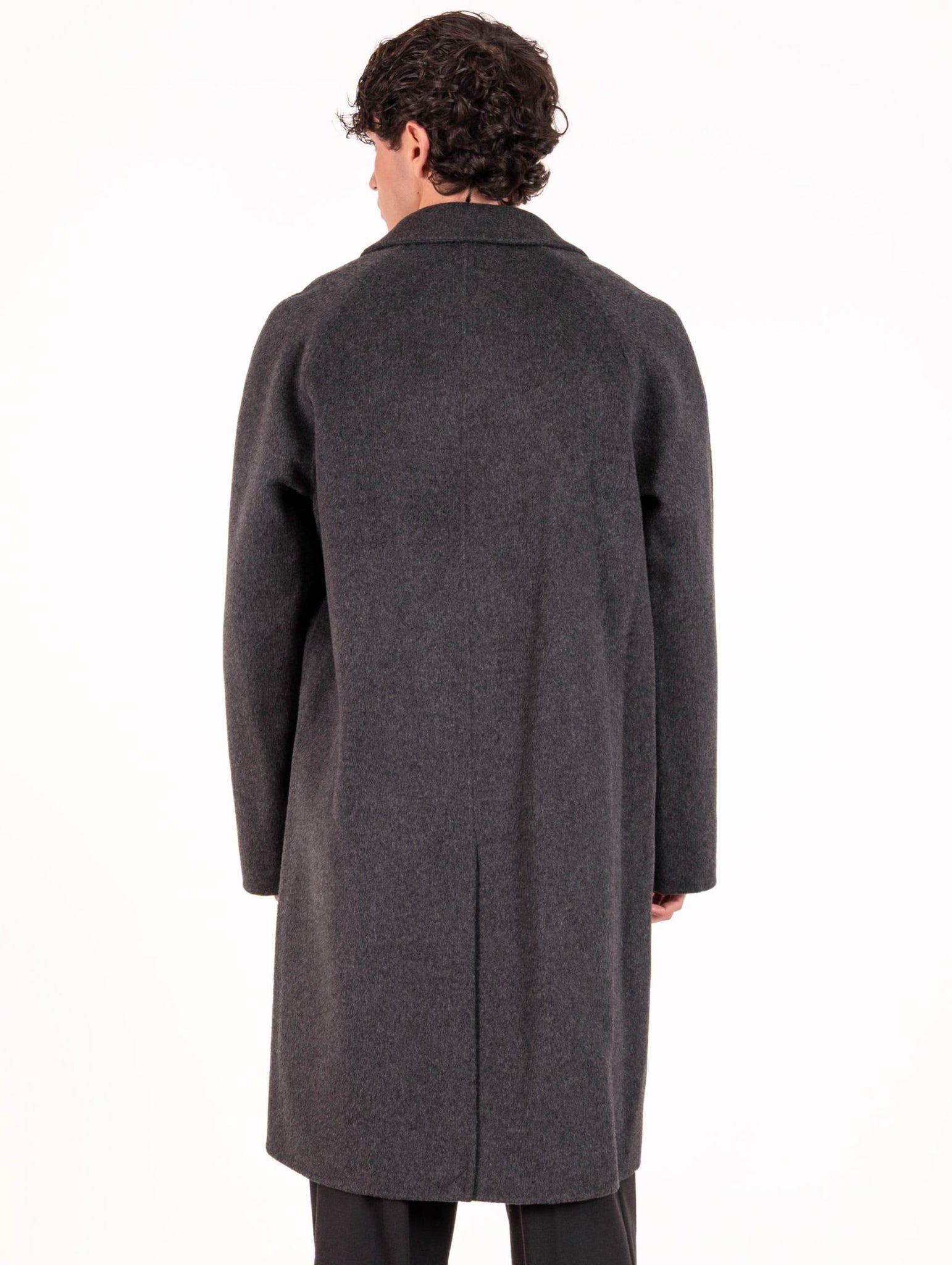 Cappotto Maurilio Il Paltò in Lana Grigio B51PUMAURDOU746 Il Paltò