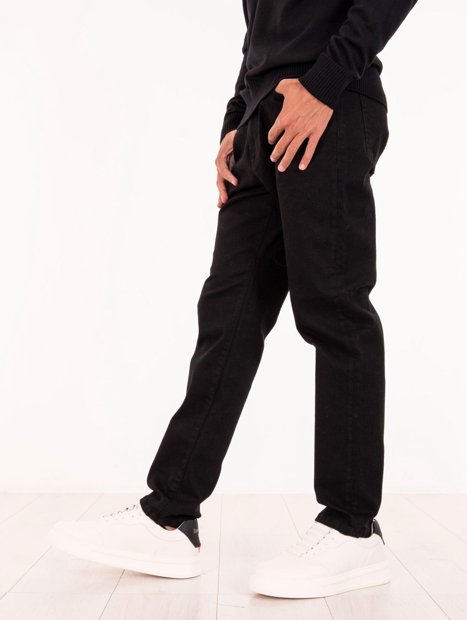 Jeans Roy Roger's Stay Black in Denim Nero RRU108N1151182C0998 Roy Roger's