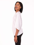 Balloon Studio White Cotton Jersey T-Shirt