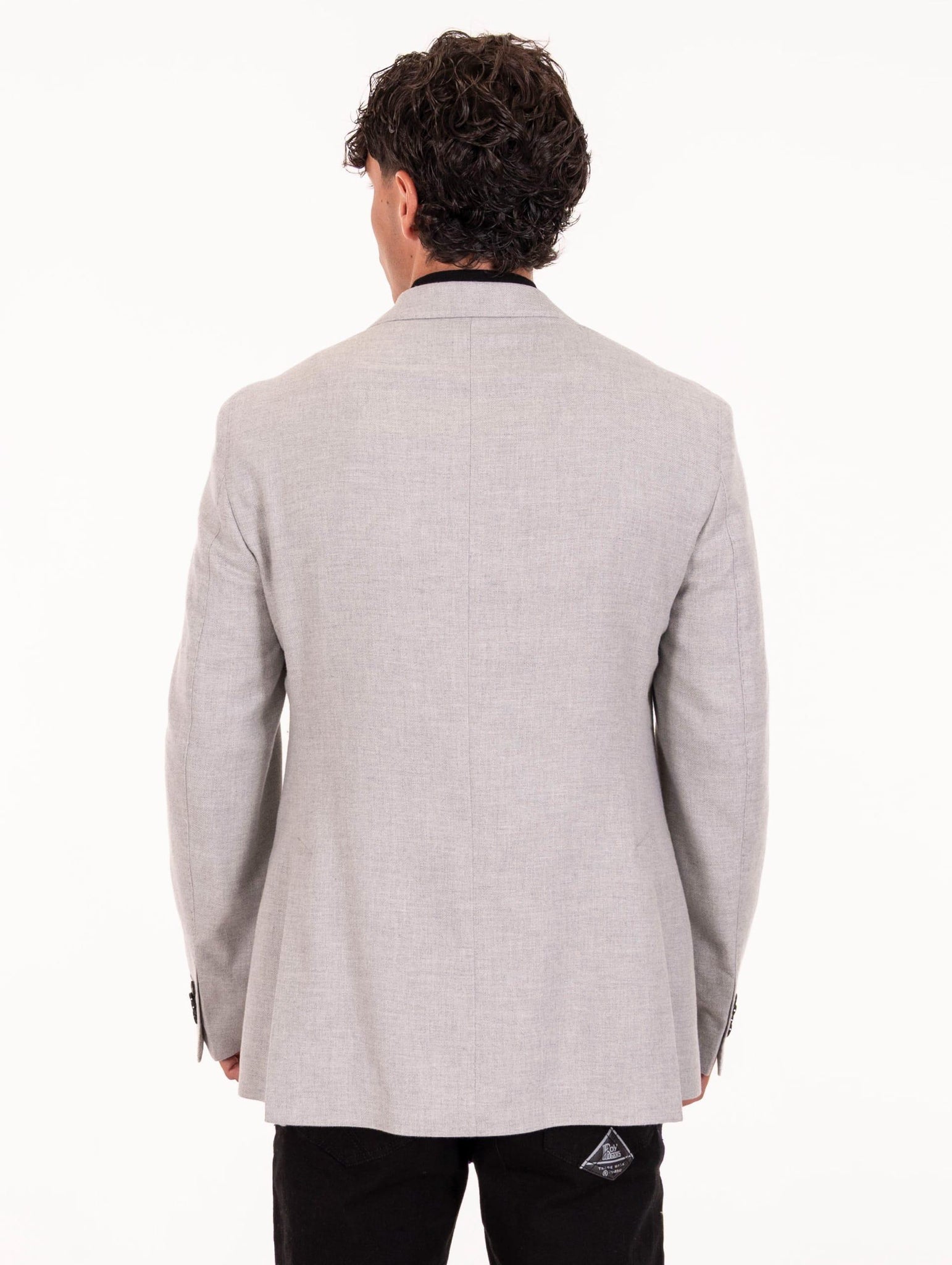 Giacca L.B.M. 1911 in Cotone Grigio Melange 26925252702 L.B.M. 1911