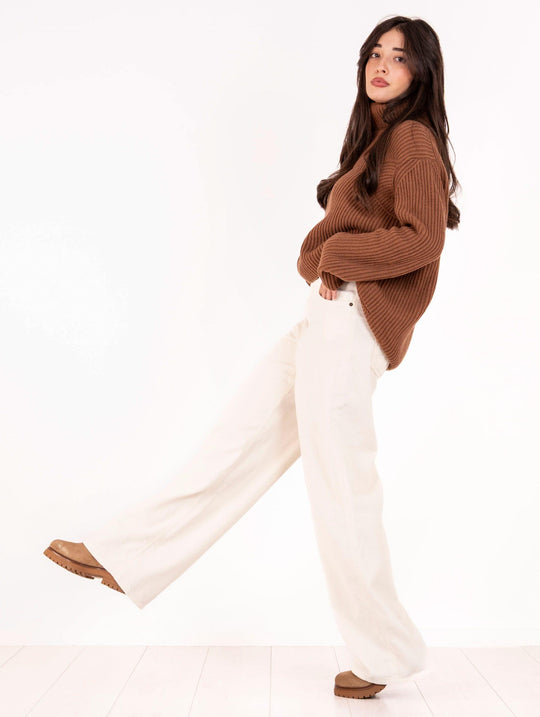 Pantalone Carmen Siviglia in Velluto Latte