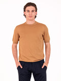 Zanieri M/M Pullover aus sandfarbener Baumwolle