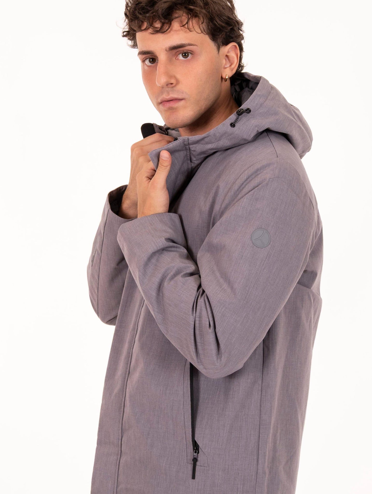 Parka Tedori People of Shibuya in Tessuto Tecnico Grigio TEDORIPM941950 People of Shibuya