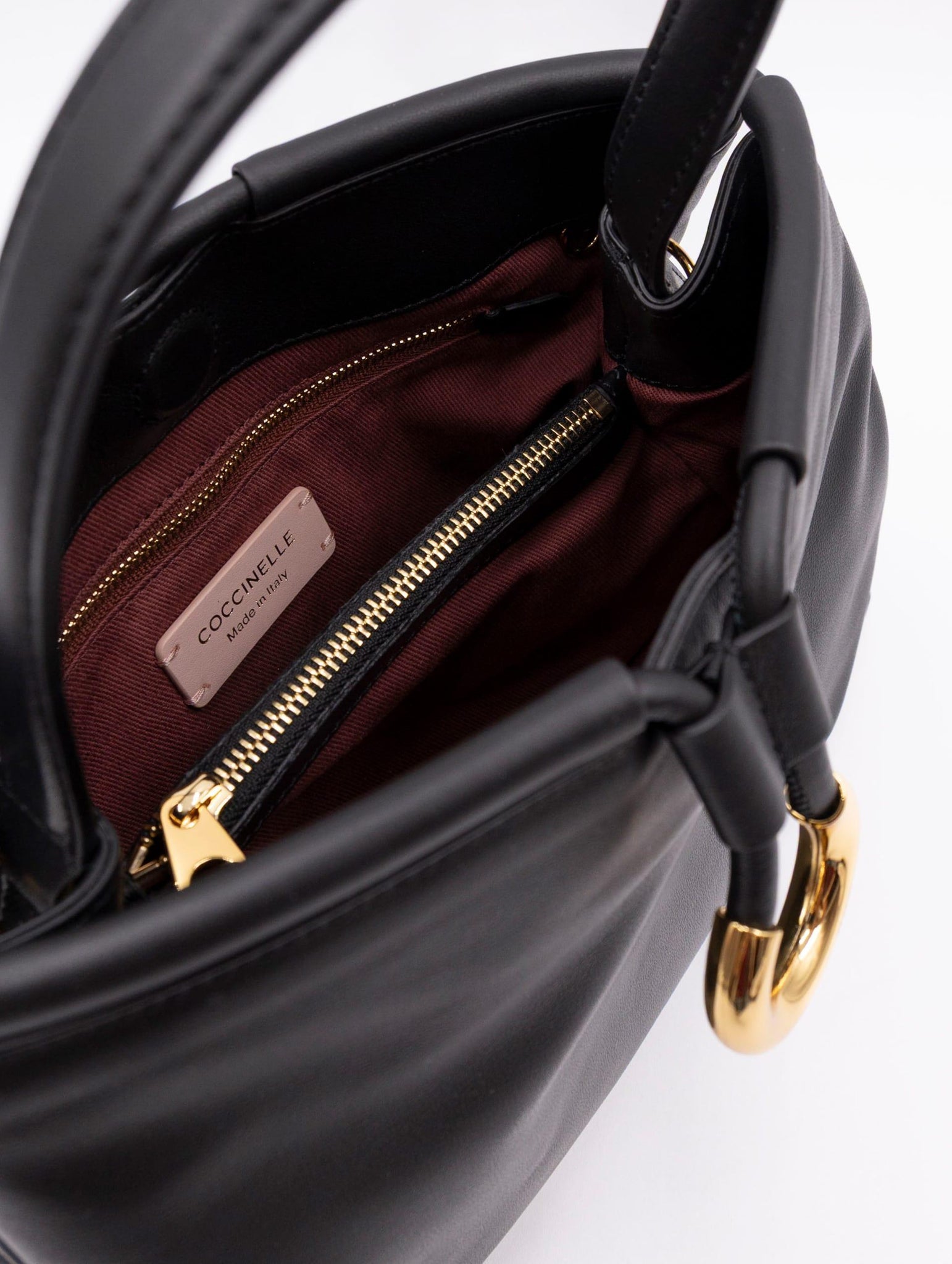 Borsa Coccinelle in Pelle Nera E1T1F180201001 Coccinelle