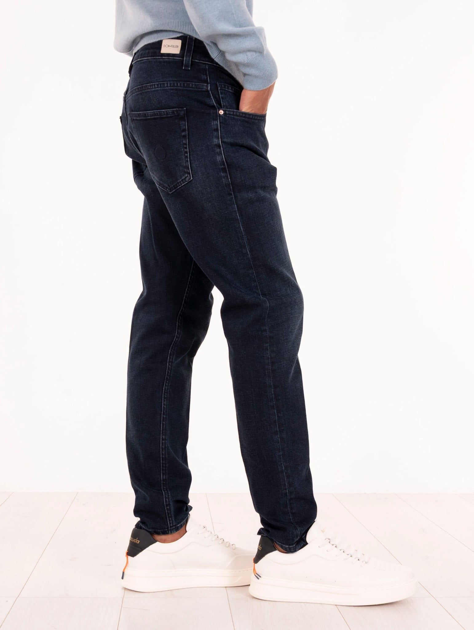 Denim Yaren Don The Fuller in Cotone Light Blu Delavè YARENDTFCBBM2F5015 Don The Fuller