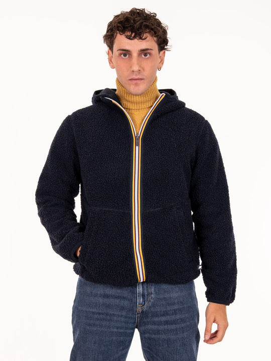 Sherpa Jack K-Way Reversibile Blu