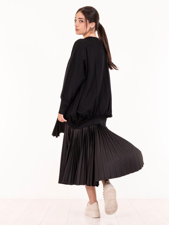 Kleid mit Unterkleid Meimeij Schwarz