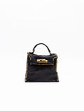 Minibag Kura Campomaggi in Pelle Nera