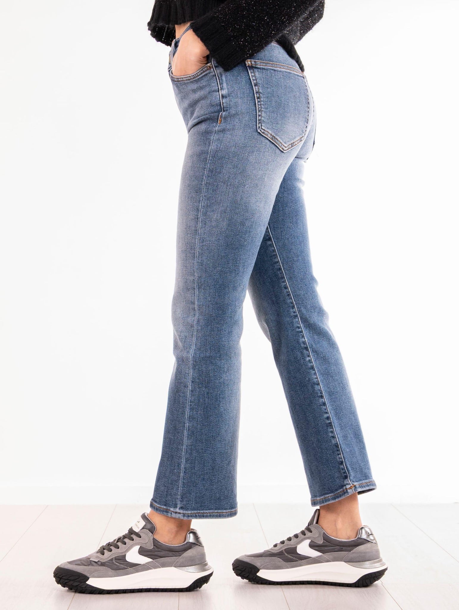Jeans Siviglia Zampetta in Denim Stretch Blu LOREDANA2408D0004 Siviglia