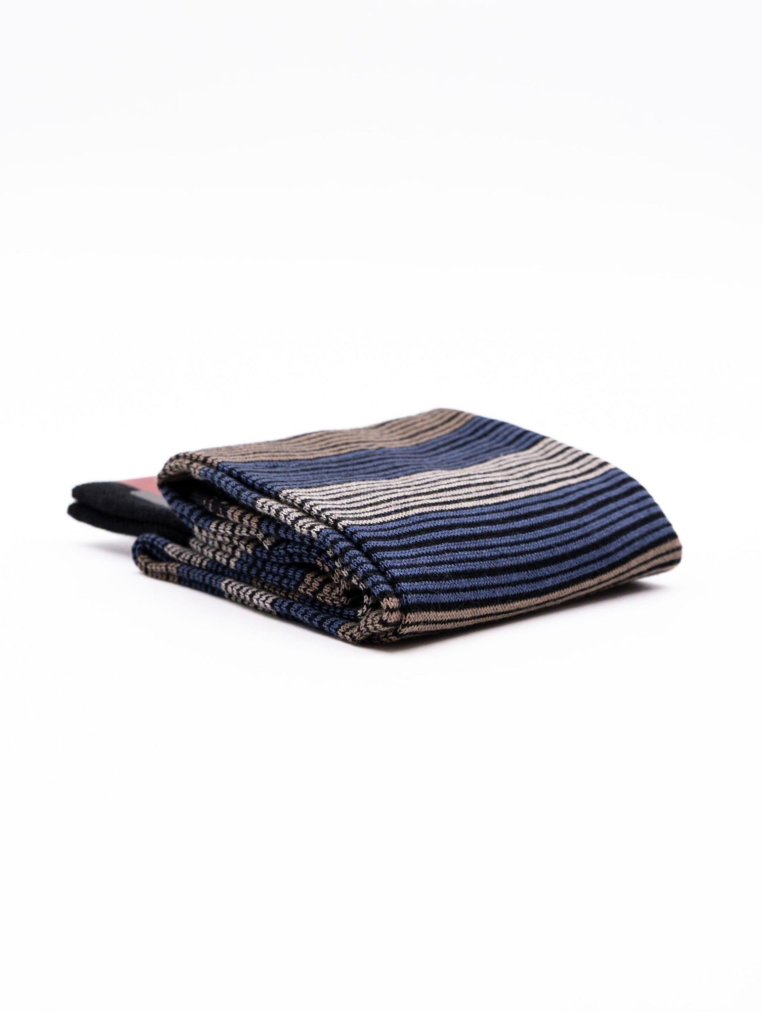 Calzini Marcoliani Milano Classic in Pima Cotton Nero e Caramello MAR4815Z88 Marcoliani Milano