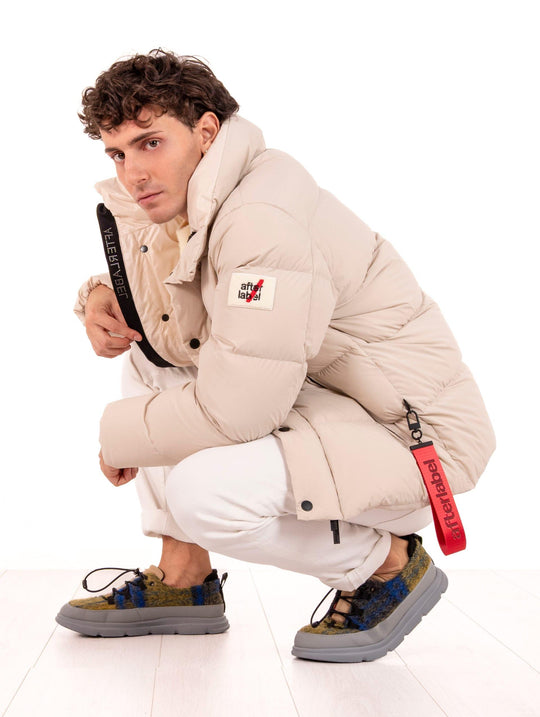 Piumino After Label Chamonix Ecru