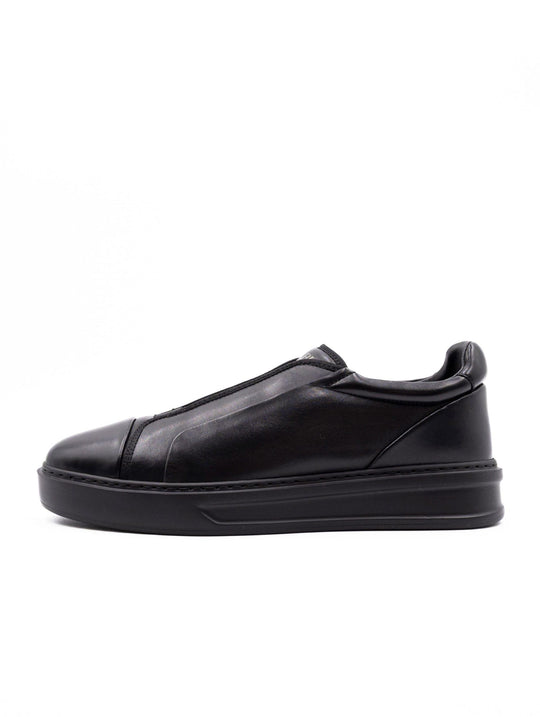 Sneaker Fabi in Black Leather