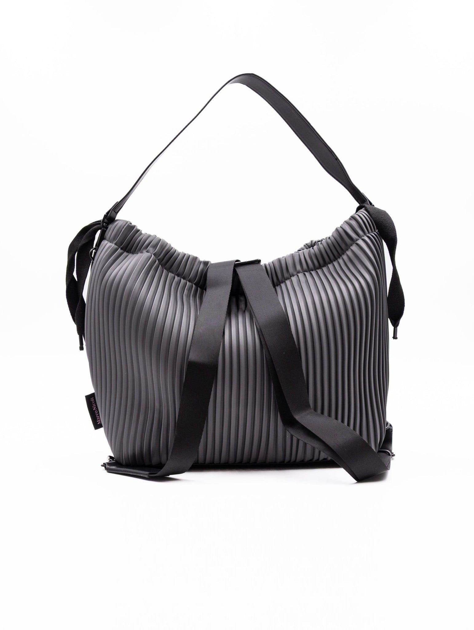 Borsa Zaino Fri-Yay Plissè Grigio YU_1216PLISSE0,5 Fri-Yay