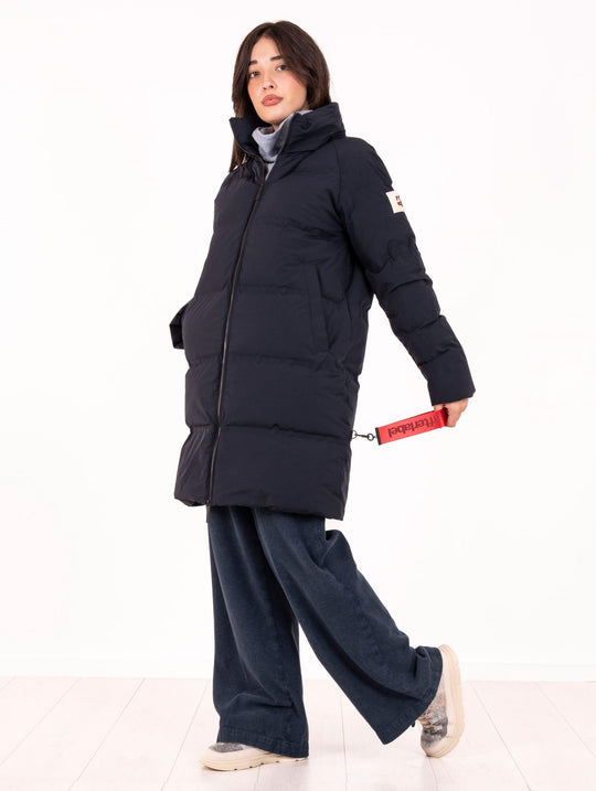 Ortisei After Label Daunenjacke in Navyblau