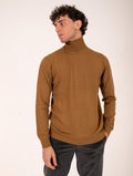 Rollkragenpullover Zanieri aus Lana Merycash Bronze