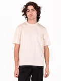 T-Shirt Daniele Fiesoli in Cotone Gardenia