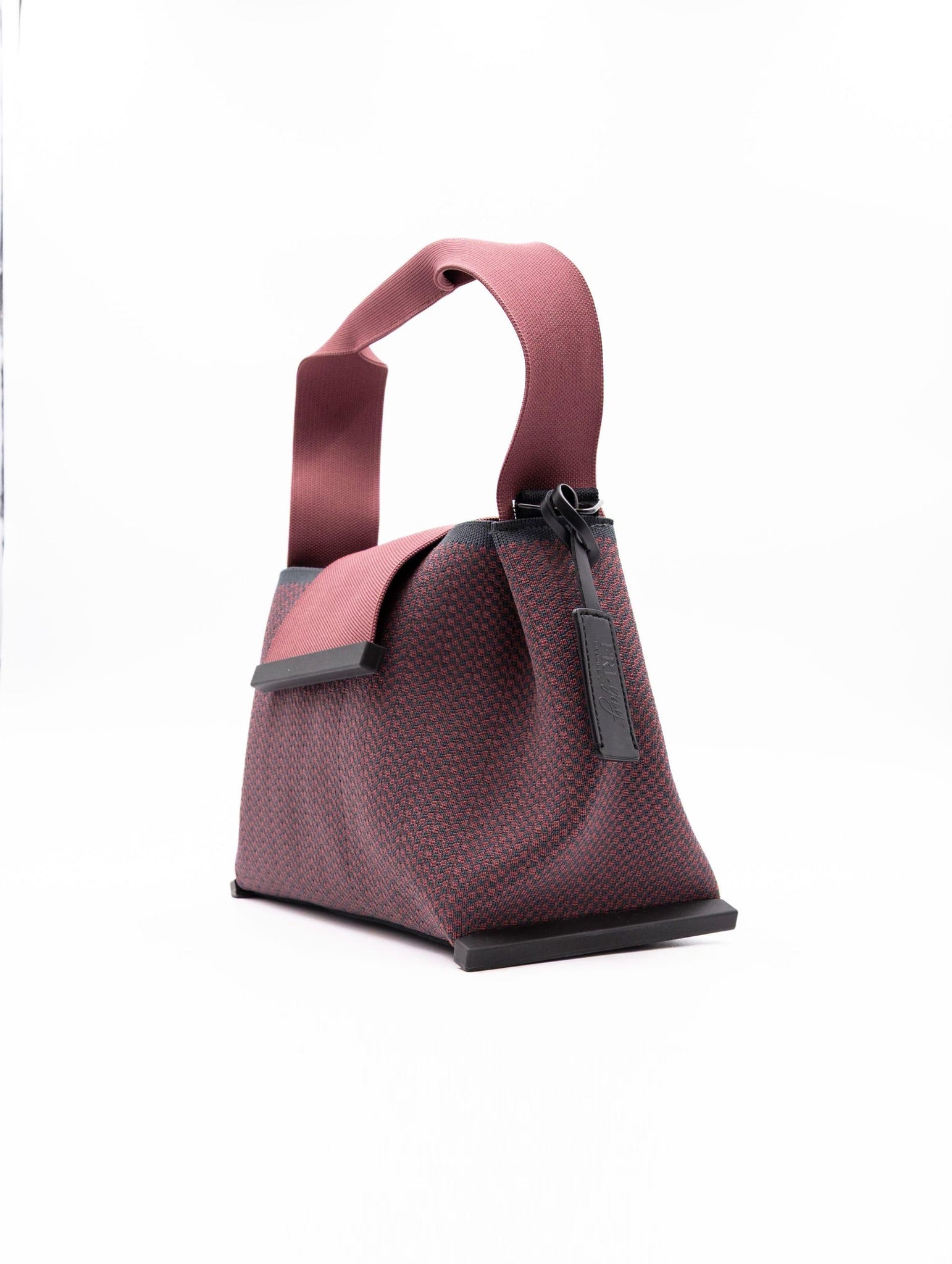 Borsa Fri-yay in Maglia Ciliegia e Grigio PL_1244LITTLECHAIN Fri-Yay