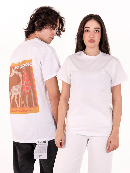 T-Shirt Al Ain in Cotone Bianca