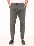Pantalone Four Stroke by Devore in Cotone e Seta Verde