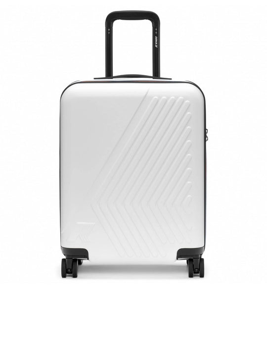 Trolley Rigido K-Way in Policarbonato Bianco