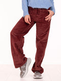Pantalone Marta Roy Roger's in Velluto Terra di Siena