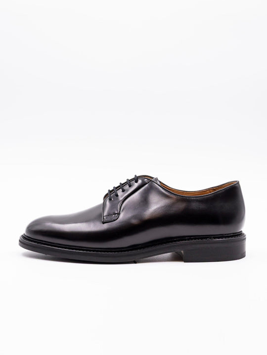 Berwick 1707 Goodyear Derby in Black Leather