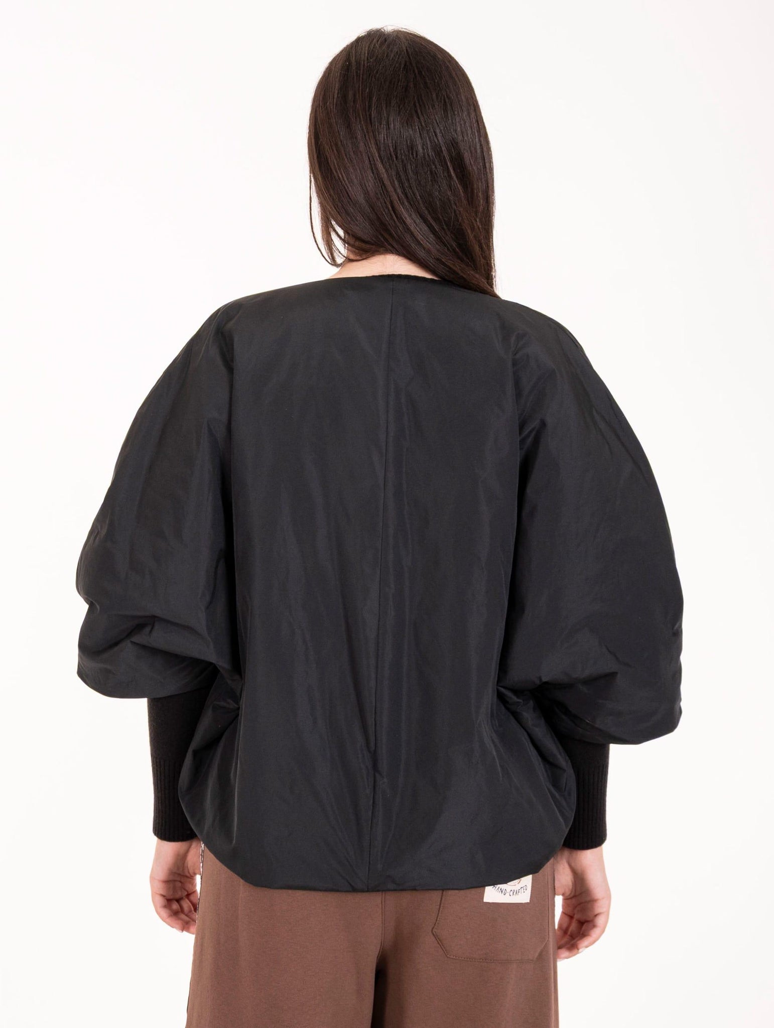 Giacca Meimeij in Tessuto Tecnico Nera M5FJ09100 Meimeij