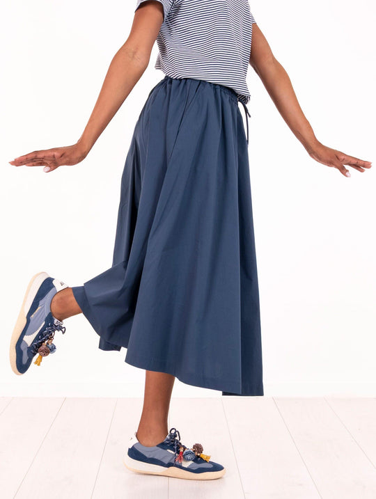 Gonna Mosella K-way in Popeline Blu