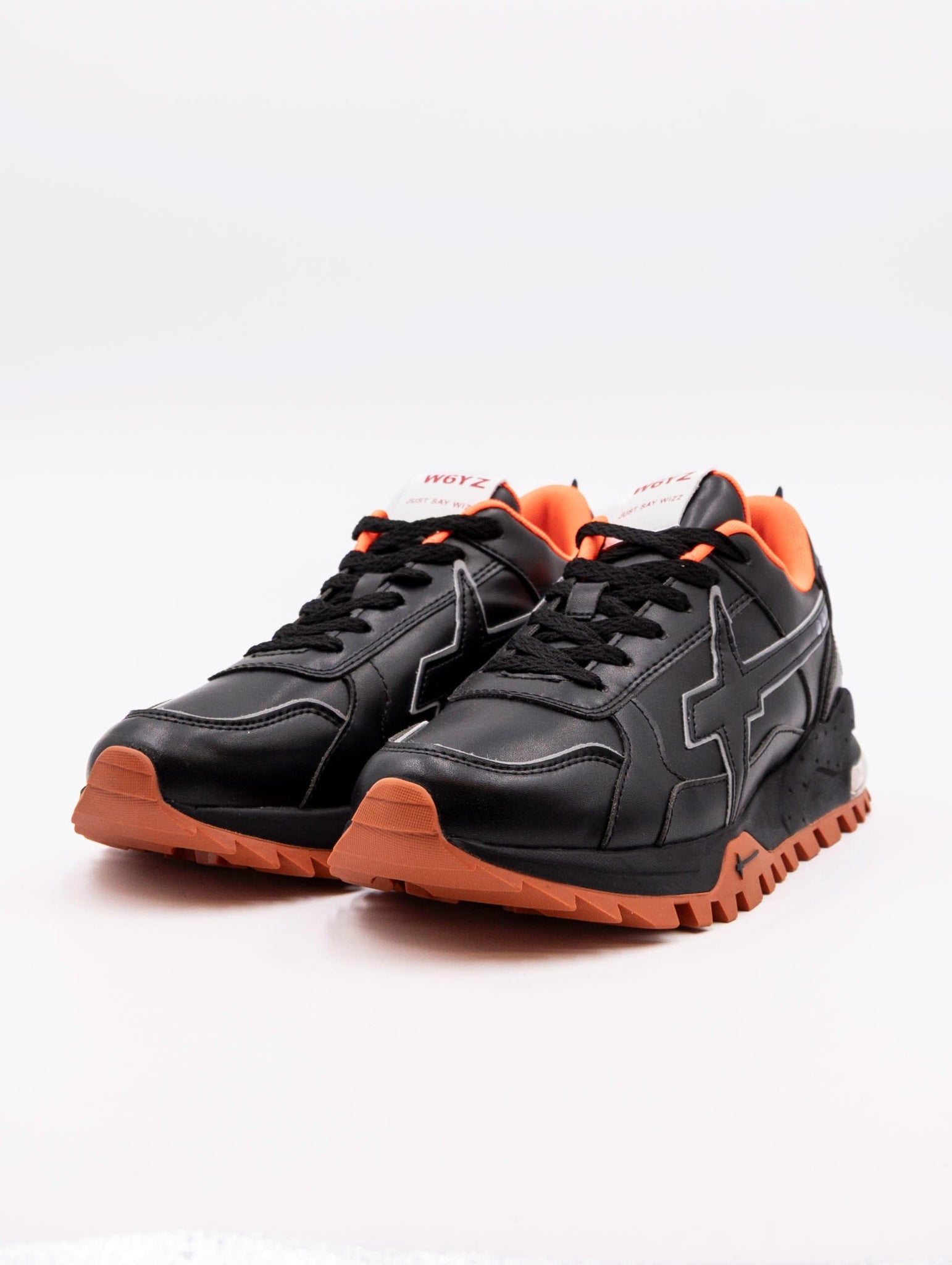 Sneakers Breeze3-M W6YZ Nera e Arancio BREEZE3GOLFLINEBLACK-ORANGE W6YZ