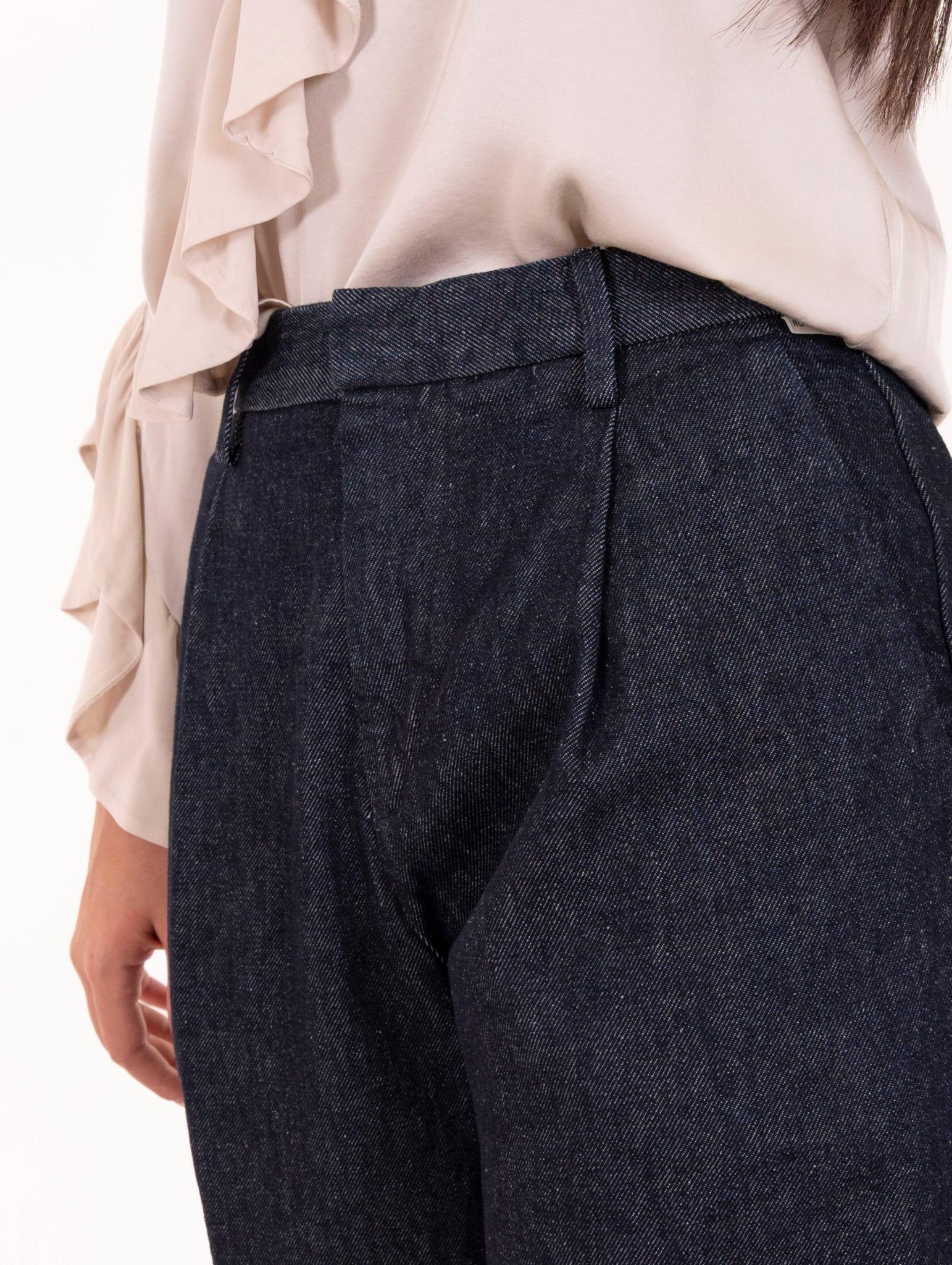 Pantalone Chino Maemi Roy Roger's in Denim Blu RND199D4020021C0999 Roy Roger's