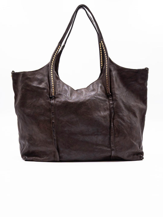 Antonia Campomaggi Shopping Bag in Burgundy Leather