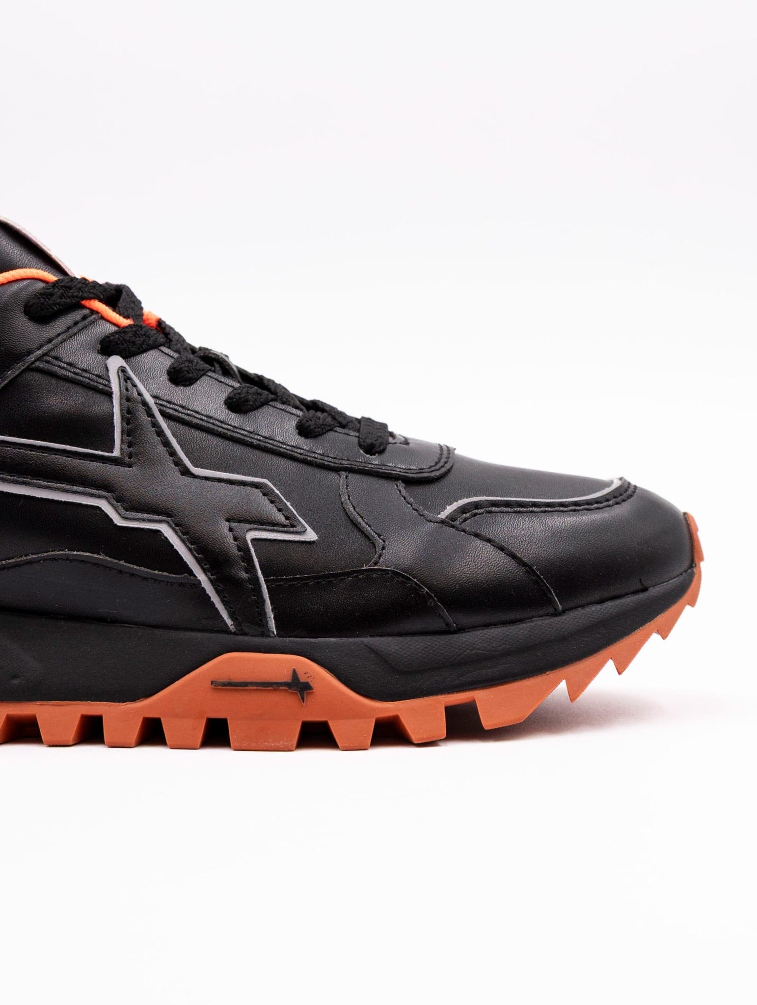 Sneakers Breeze3-M W6YZ Nera e Arancio BREEZE3GOLFLINEBLACK-ORANGE W6YZ