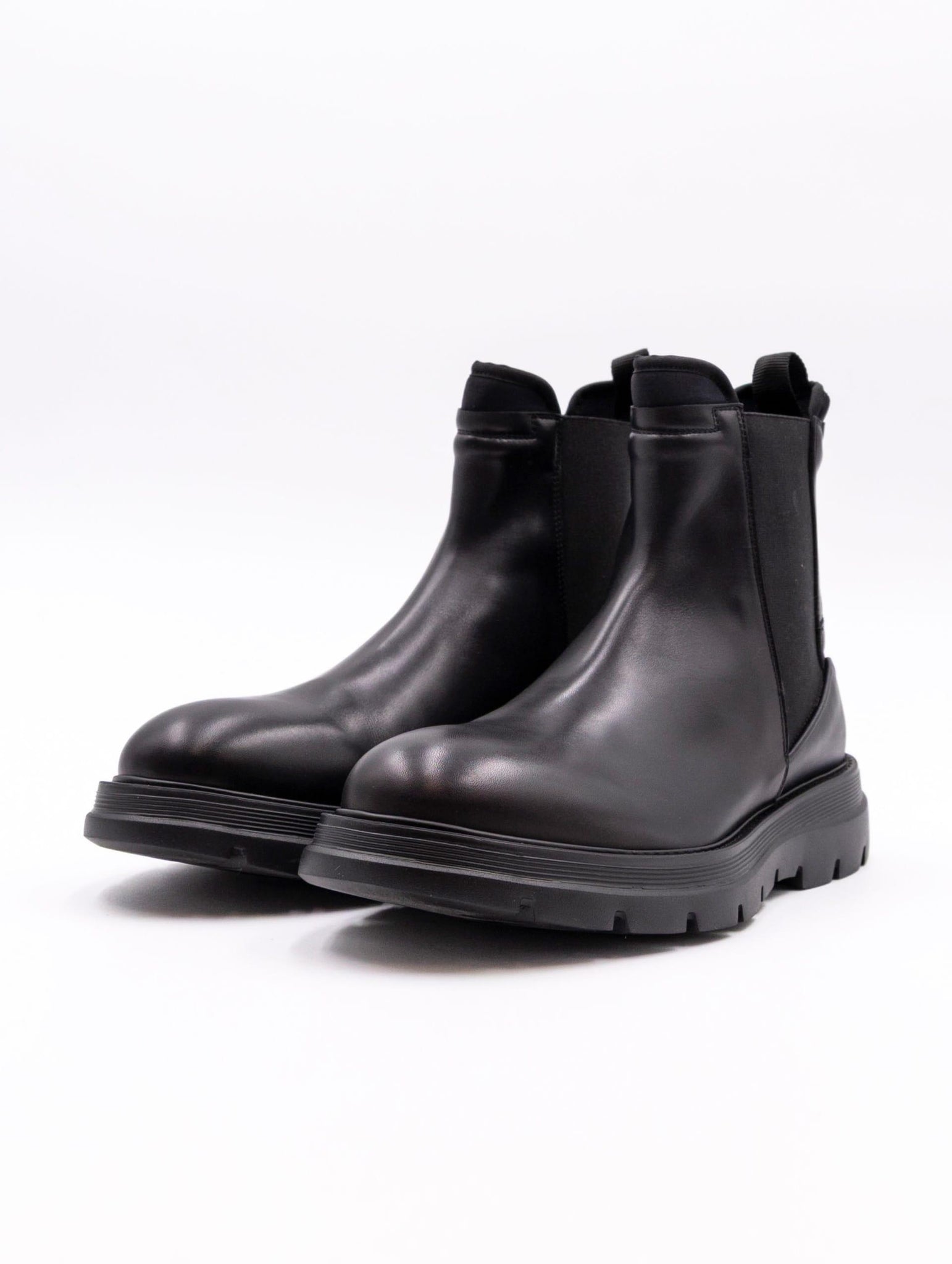 Stivaletto Chelsea Fabi in Pelle Nera FU1233PELLE Fabi