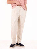 Myths Hose aus Baumwolle und Tencel Beige