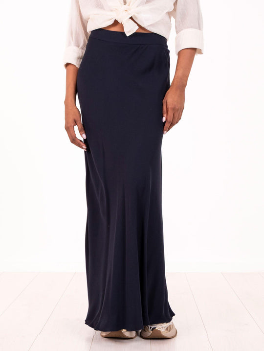 Gonna Liviana Conti in Georgette Navy