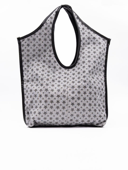Borsa City L'aura Stelle Argento