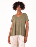 T-shirt Lucilla Be Limousine Lurex Tundra