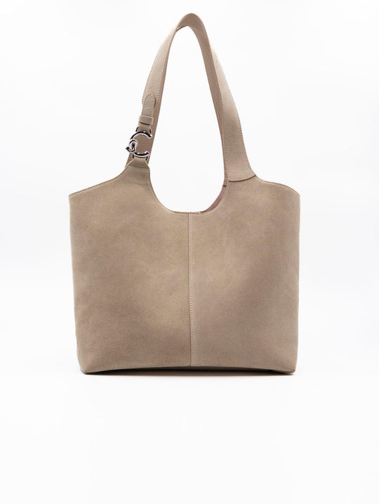 Borsa C-Easy Coccinelle in Suede Beige