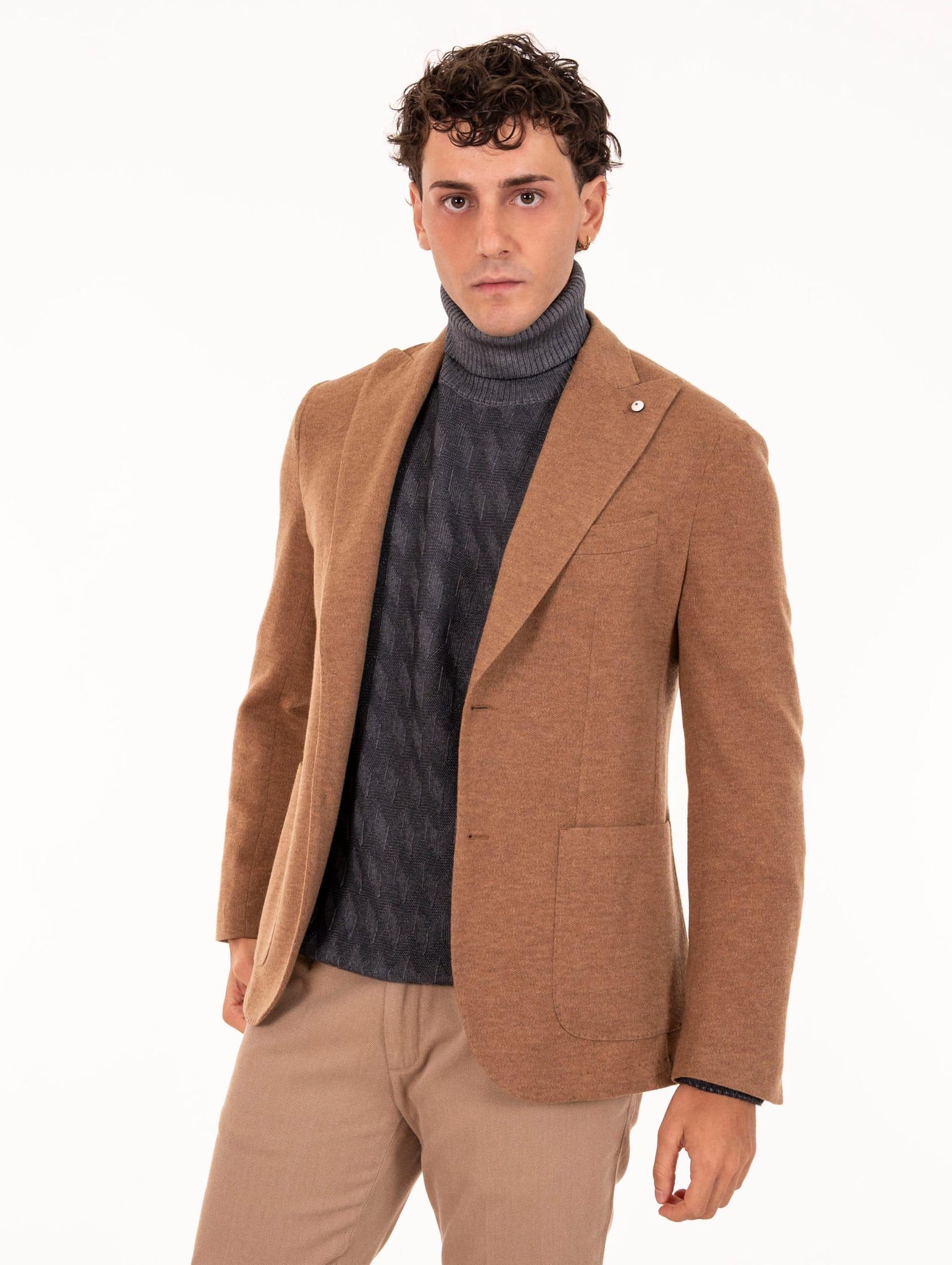 Giacca L.B.M. 1911 in Misto Cashmere Caramello 28125570902 L.B.M. 1911