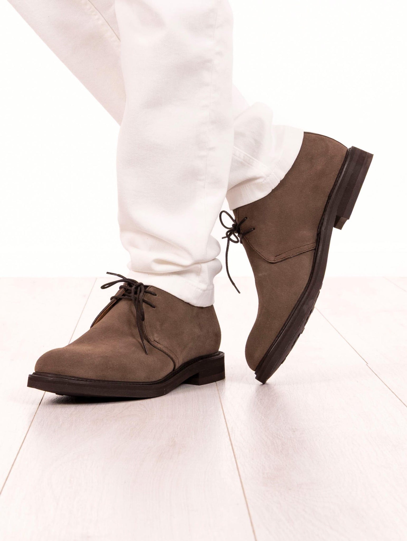 Ankle Boots Berwick 1707 in Suede Marrone 635HO255REPELLOCALFHORN Berwick 1707