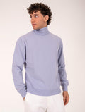 Rollkragenpullover Zanieri aus Wolle und Kaschmir Flieder