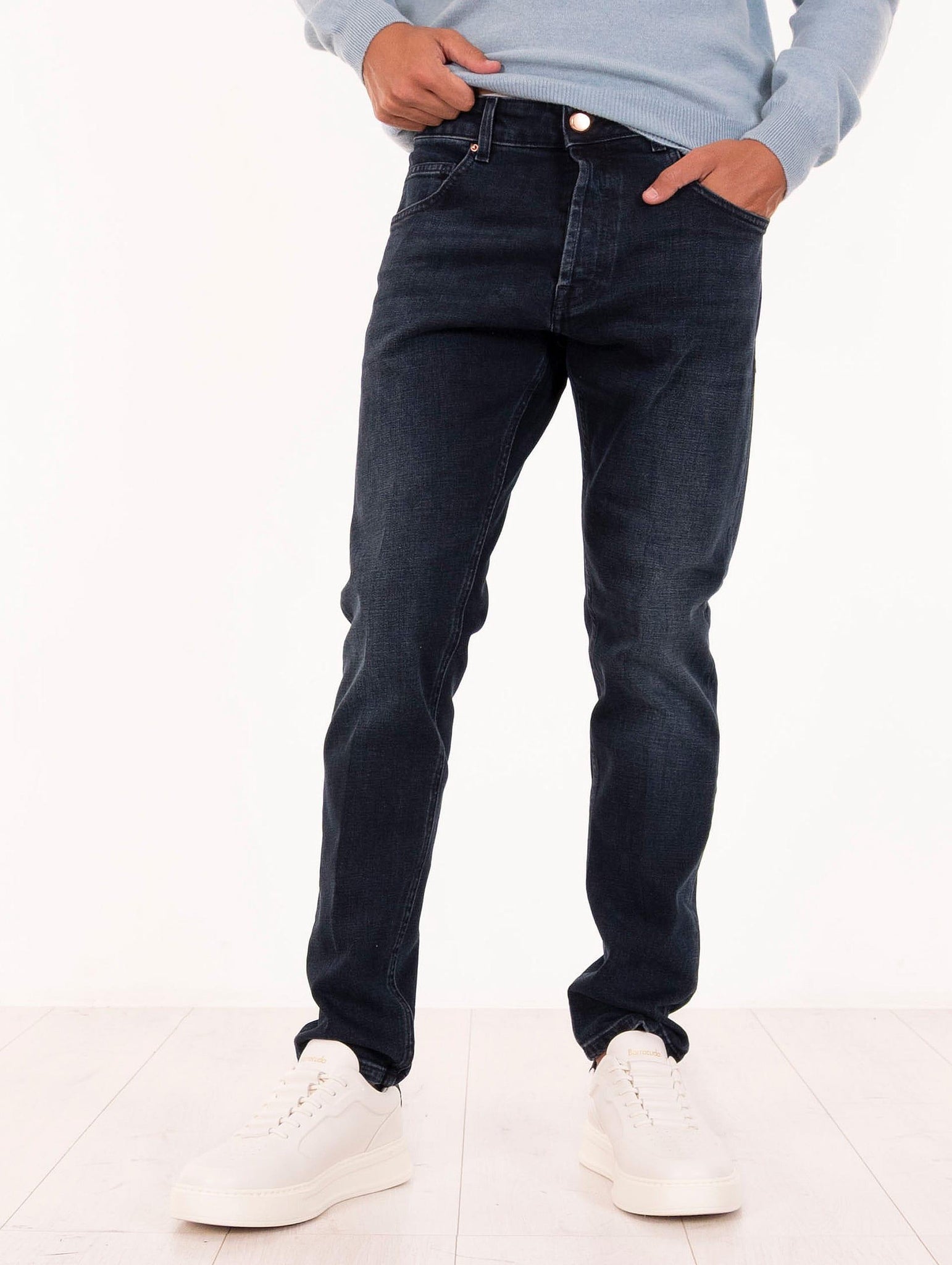 Denim Yaren Don The Fuller in Cotone Light Blu Delavè YARENDTFCBBM2F5015 Don The Fuller