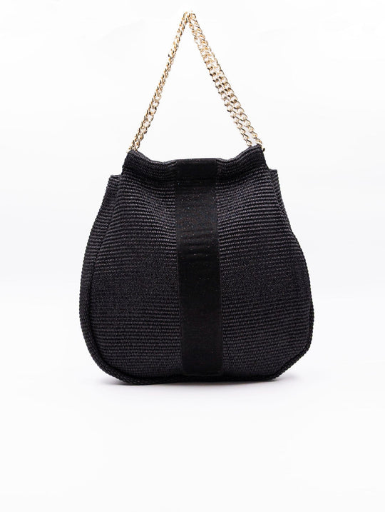 Borsa Miami Stripe L'aura Nera