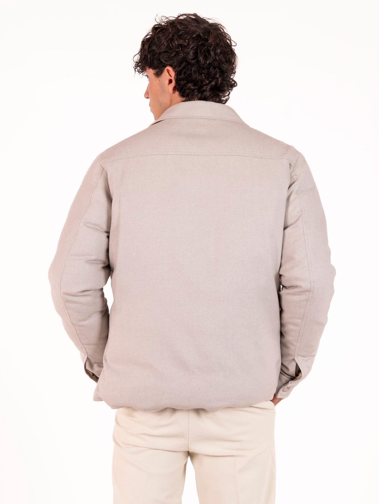 Giubbino Elleventy Milano in Seta e Cashmere Ghiaccio L75GBTI30TES0H09807 Eleventy Milano