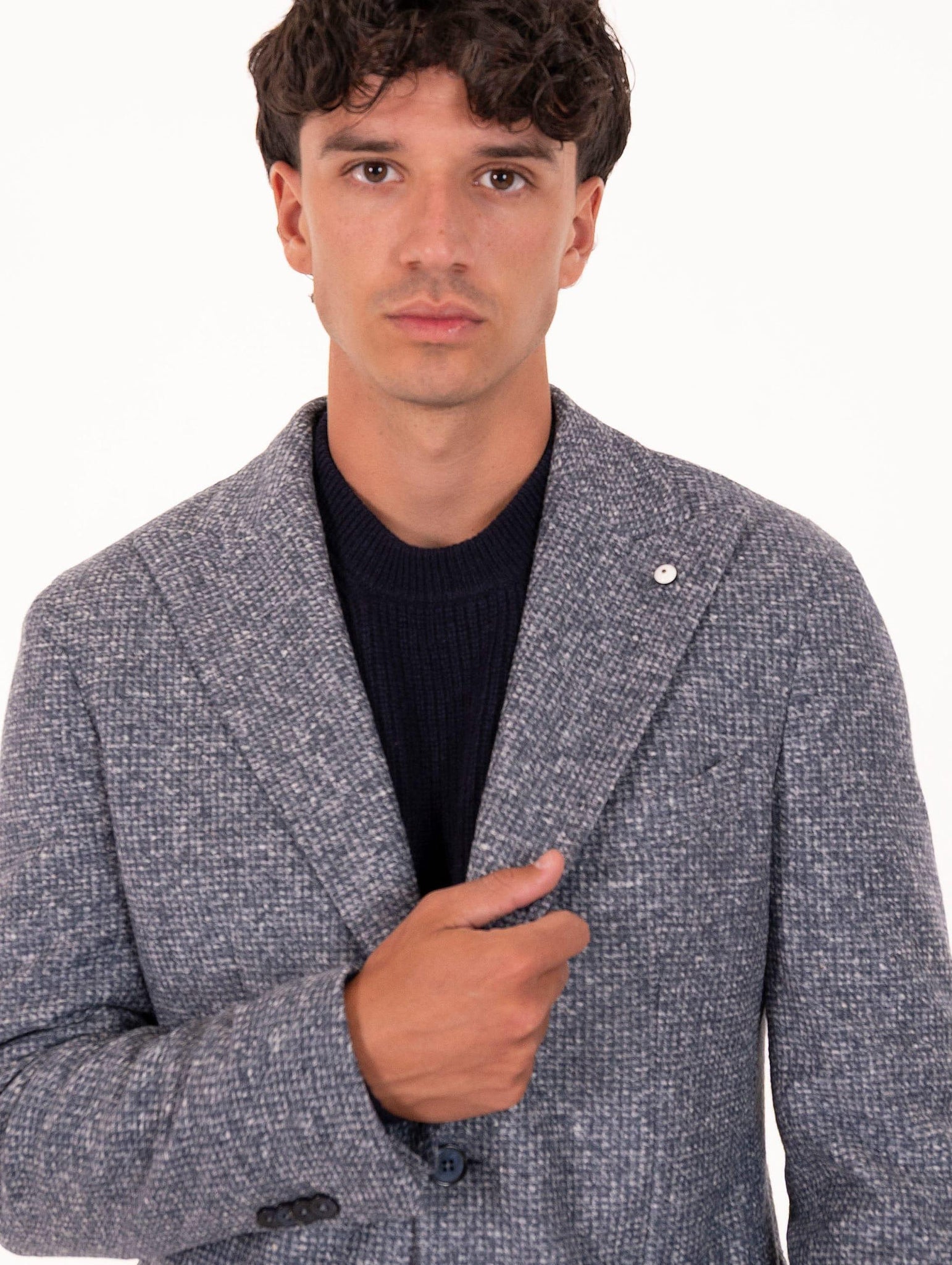 Giacca L.B.M. 1911 in Jersey e Lana Vergine Indigo 28125571603 L.B.M. 1911