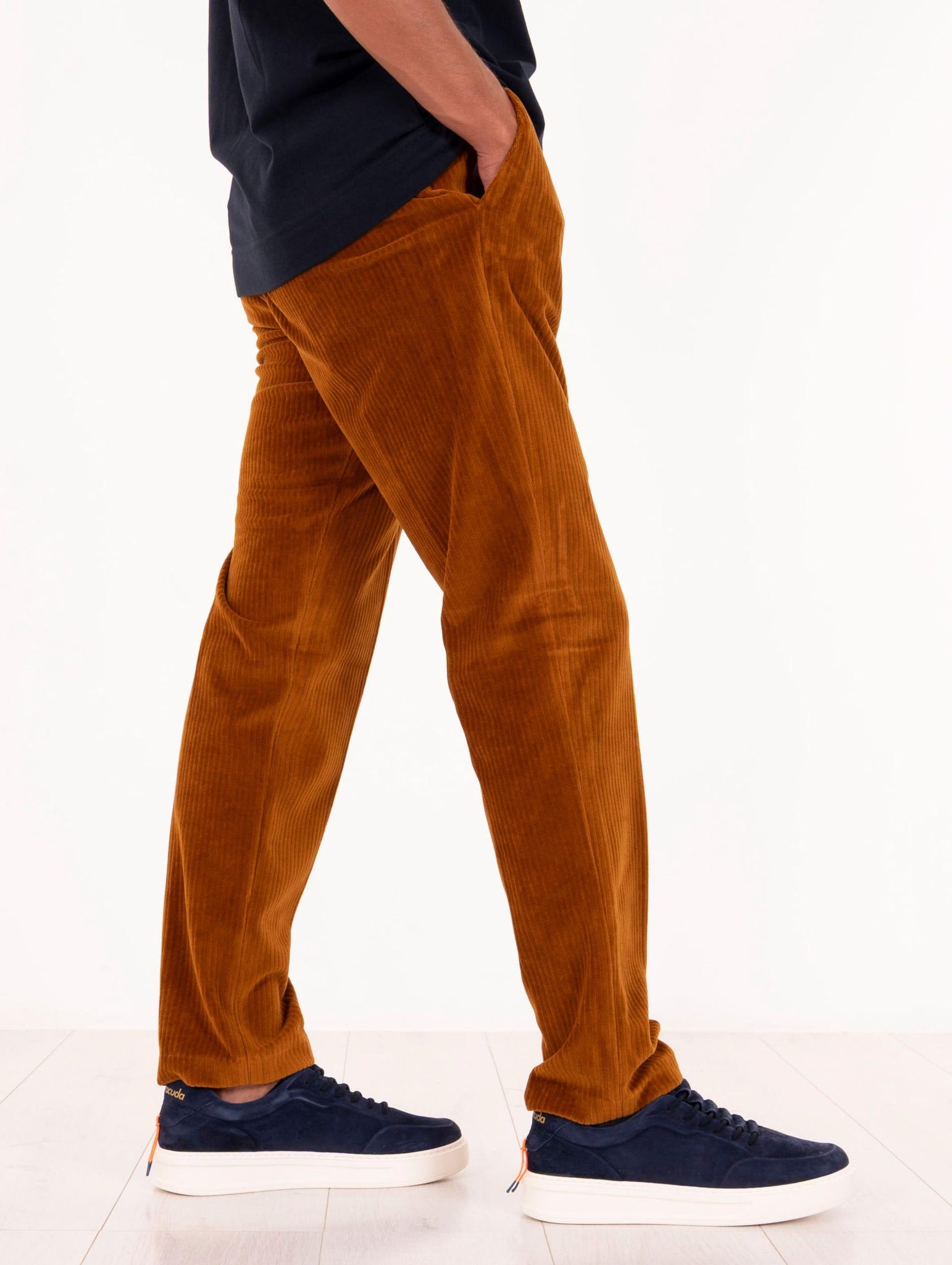 Pantalaccio Circolo 1901 in Velluto a Coste Caramello CN4964G1090 Circolo 1901