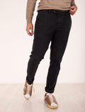 Pantalone Devorè für Four Stroke aus schwarzer Baumwolle