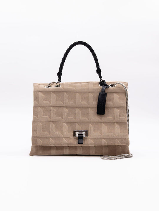 Borsa Fri-yay in Maglia Beige