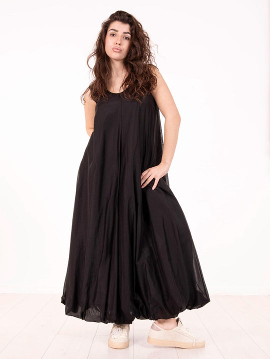 Kleid Meimeij aus Lyocell Schwarz