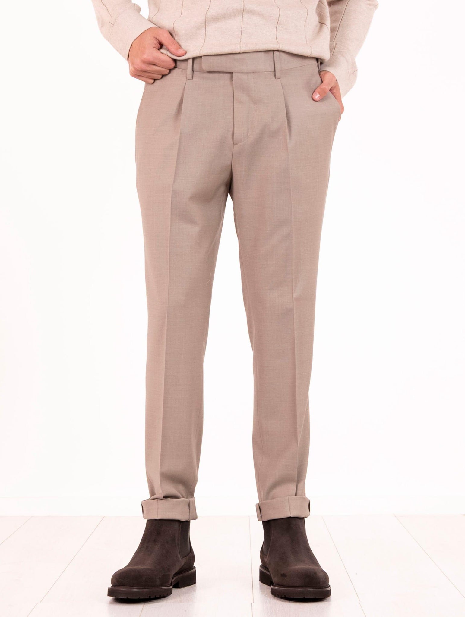 Pantalone Devorè in Lana Torotora DVR33C-W20220575 Devore